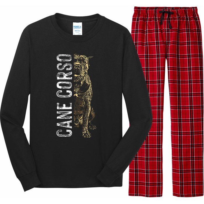 Cane Corso Lover Italian Dog Pet Cane Corso Long Sleeve Pajama Set