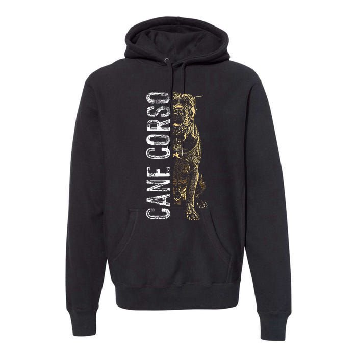 Cane Corso Lover Italian Dog Pet Cane Corso Premium Hoodie