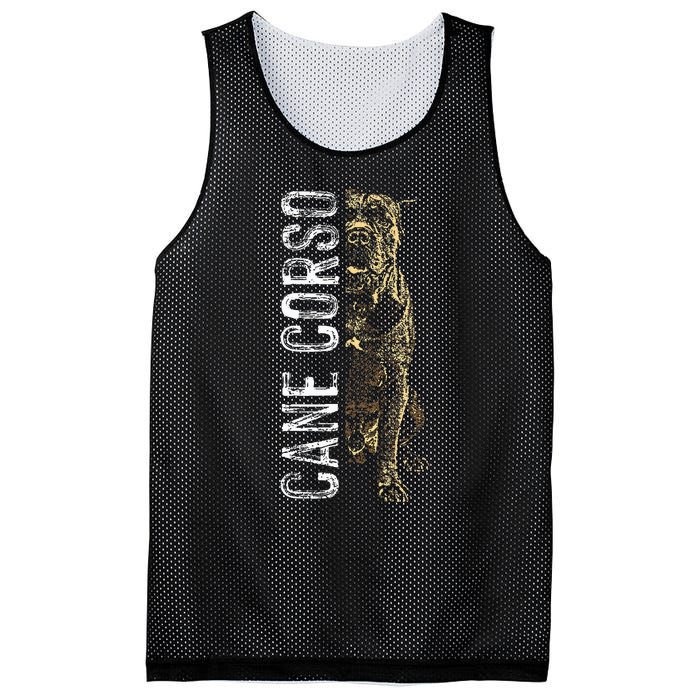 Cane Corso Lover Italian Dog Pet Cane Corso Mesh Reversible Basketball Jersey Tank