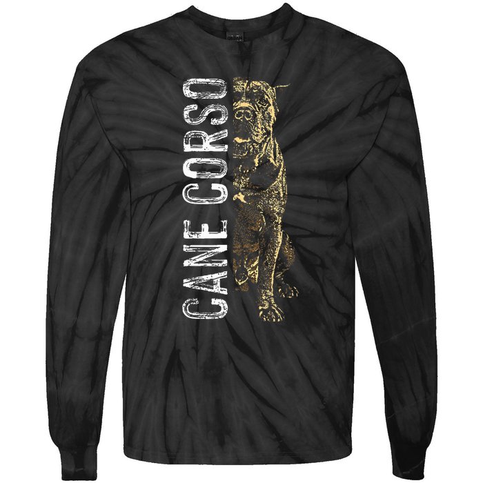 Cane Corso Lover Italian Dog Pet Cane Corso Tie-Dye Long Sleeve Shirt