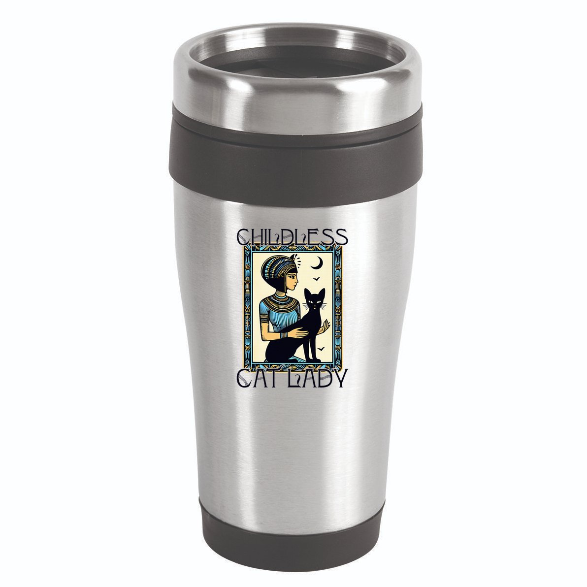 Childless Cat Ladies Funny Cat 16oz Travel Tumbler