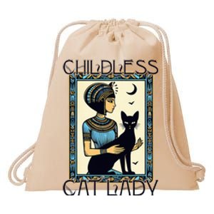 Childless Cat Ladies Funny Cat Drawstring Bag