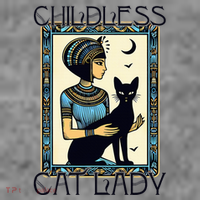 Childless Cat Ladies Funny Cat 7-Panel Snapback Hat