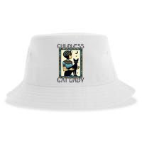 Childless Cat Ladies Funny Cat Sustainable Bucket Hat