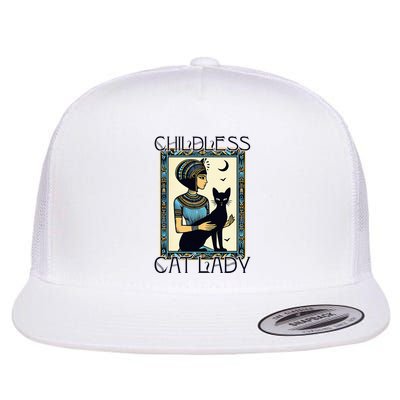 Childless Cat Ladies Funny Cat Flatbill Hat
