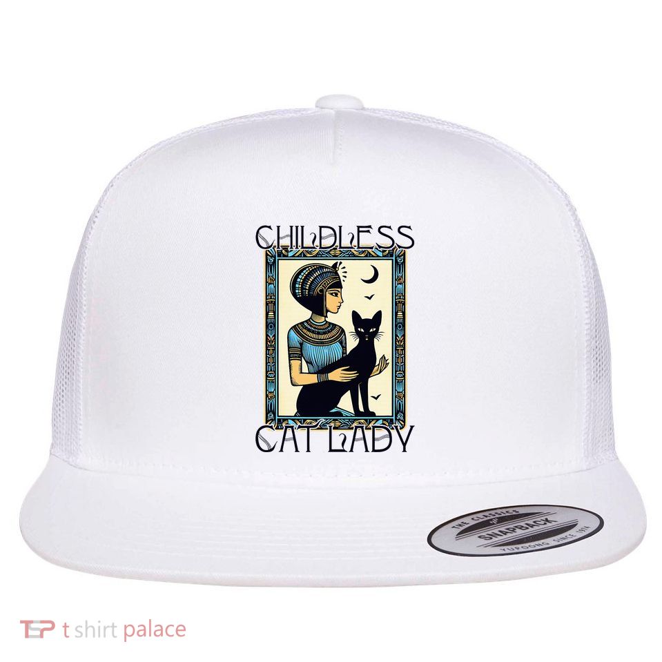 Childless Cat Ladies Funny Cat Flatbill Hat