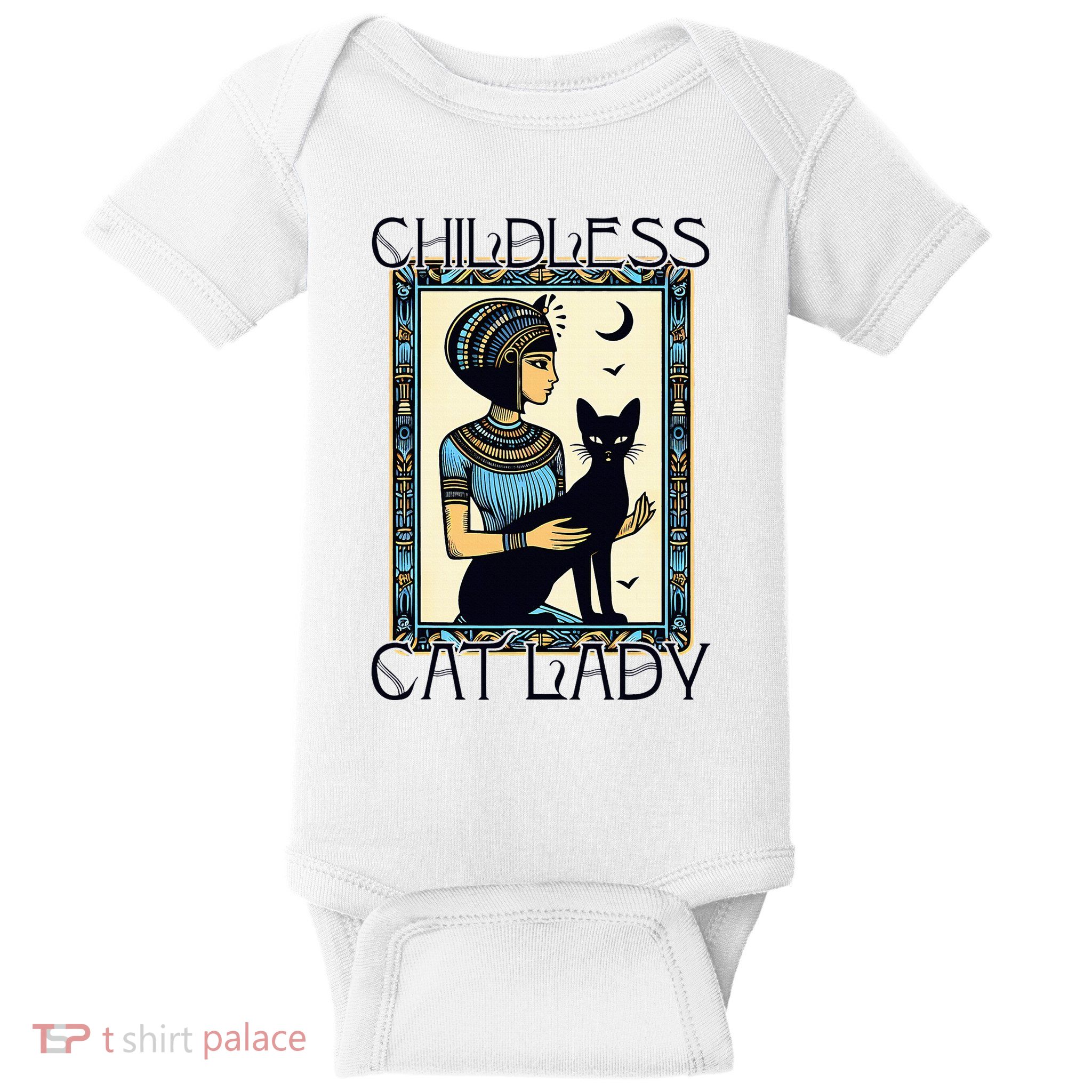 Childless Cat Ladies Funny Cat Baby Bodysuit
