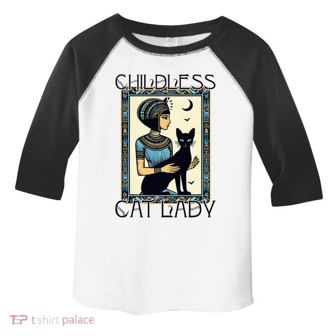 Childless Cat Ladies Funny Cat Toddler Fine Jersey T-Shirt