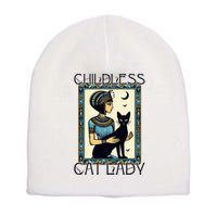 Childless Cat Ladies Funny Cat Short Acrylic Beanie