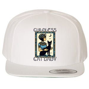 Childless Cat Ladies Funny Cat Wool Snapback Cap