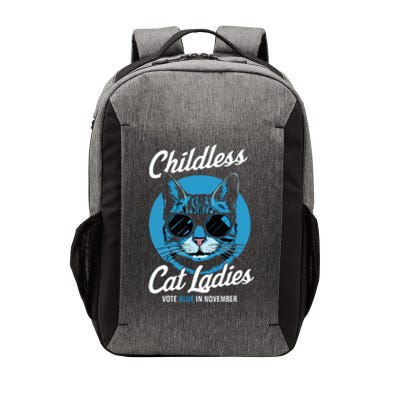 Childless Cat Ladies Vote Blue In November Democrats Liberal Vector Backpack