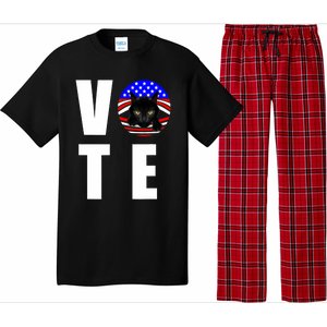 Childless Cat Ladies Vote Retro Pajama Set