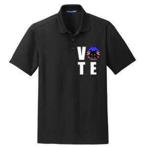 Childless Cat Ladies Vote Retro Dry Zone Grid Polo