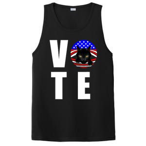 Childless Cat Ladies Vote Retro PosiCharge Competitor Tank