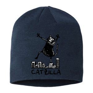 Catzilla Cat Lover Sustainable Beanie