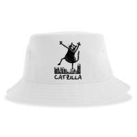 Catzilla Cat Lover Sustainable Bucket Hat