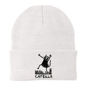 Catzilla Cat Lover Knit Cap Winter Beanie