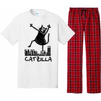 Catzilla Cat Lover Pajama Set