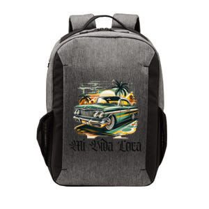 Chicano Culture Lowriders Classic Mi Vida Loca Lowrider Vector Backpack