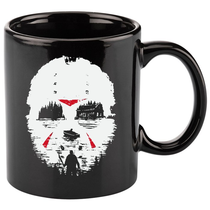 Camp Crystal Lake Friday Night Terror 11oz C Handle Ceramic Mug