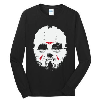 Camp Crystal Lake Friday Night Terror Tall Long Sleeve T-Shirt