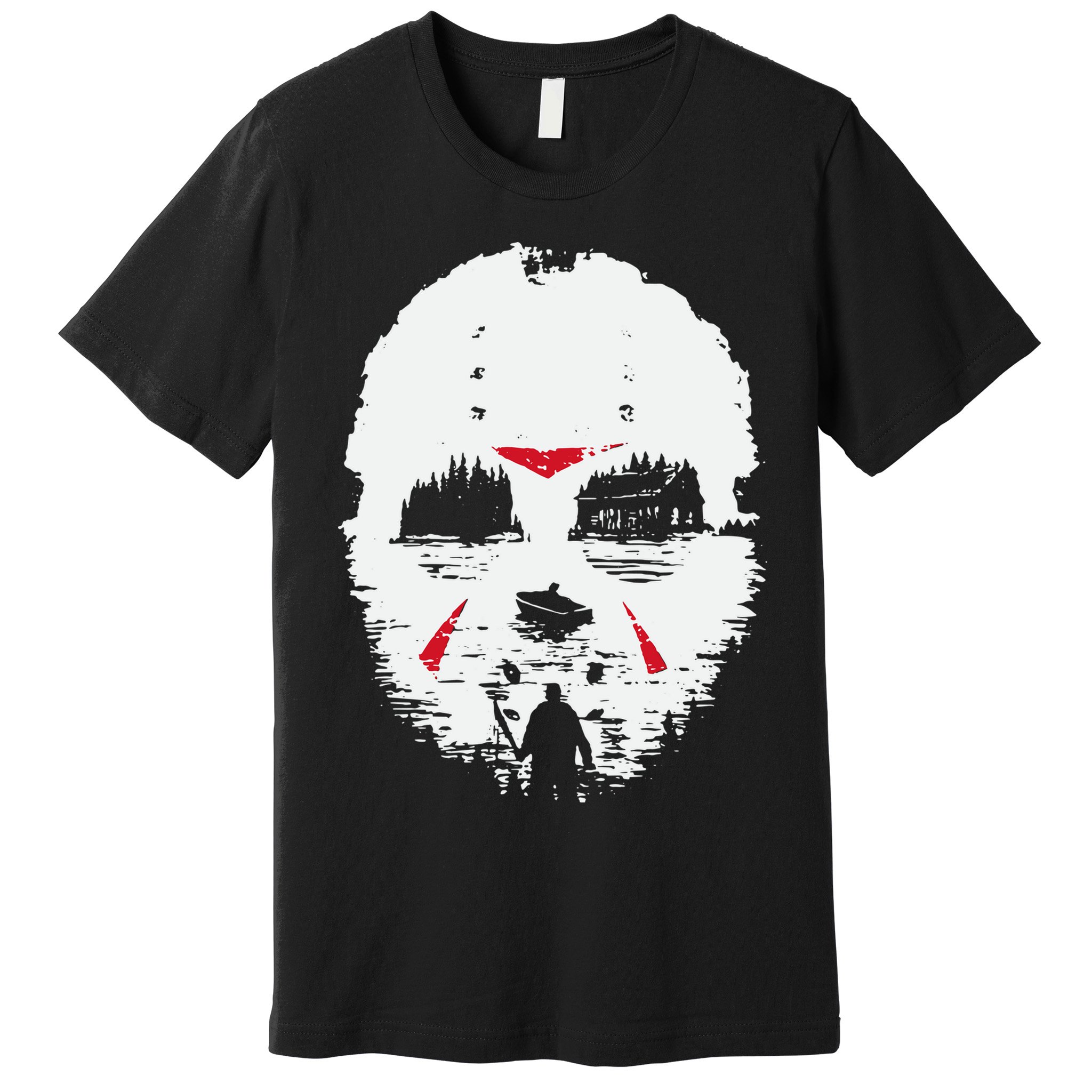 Camp Crystal Lake Friday Night Terror Premium T-Shirt