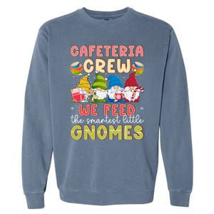 Cafeteria Crew Lunch Lady Christmas Lunch Ladies Xmas Party Cute Gift Garment-Dyed Sweatshirt