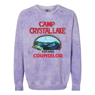 Camp Crystal Lake Colorblast Crewneck Sweatshirt