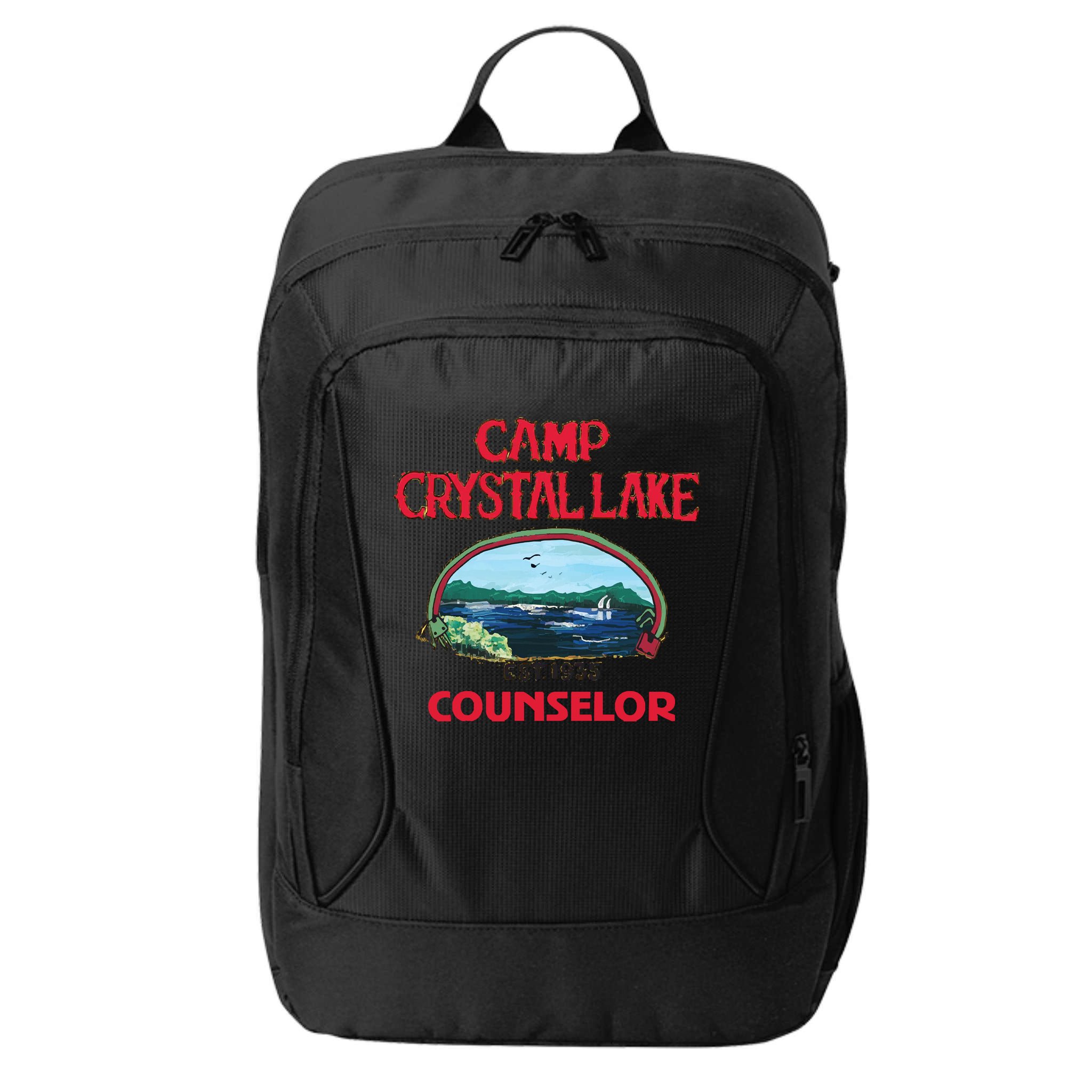 Camp Crystal Lake City Backpack