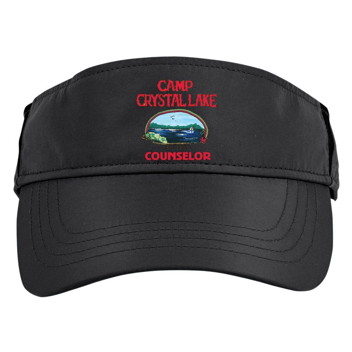 Camp Crystal Lake Adult Drive Performance Visor