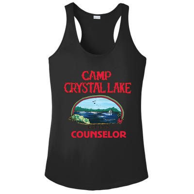 Camp Crystal Lake Ladies PosiCharge Competitor Racerback Tank