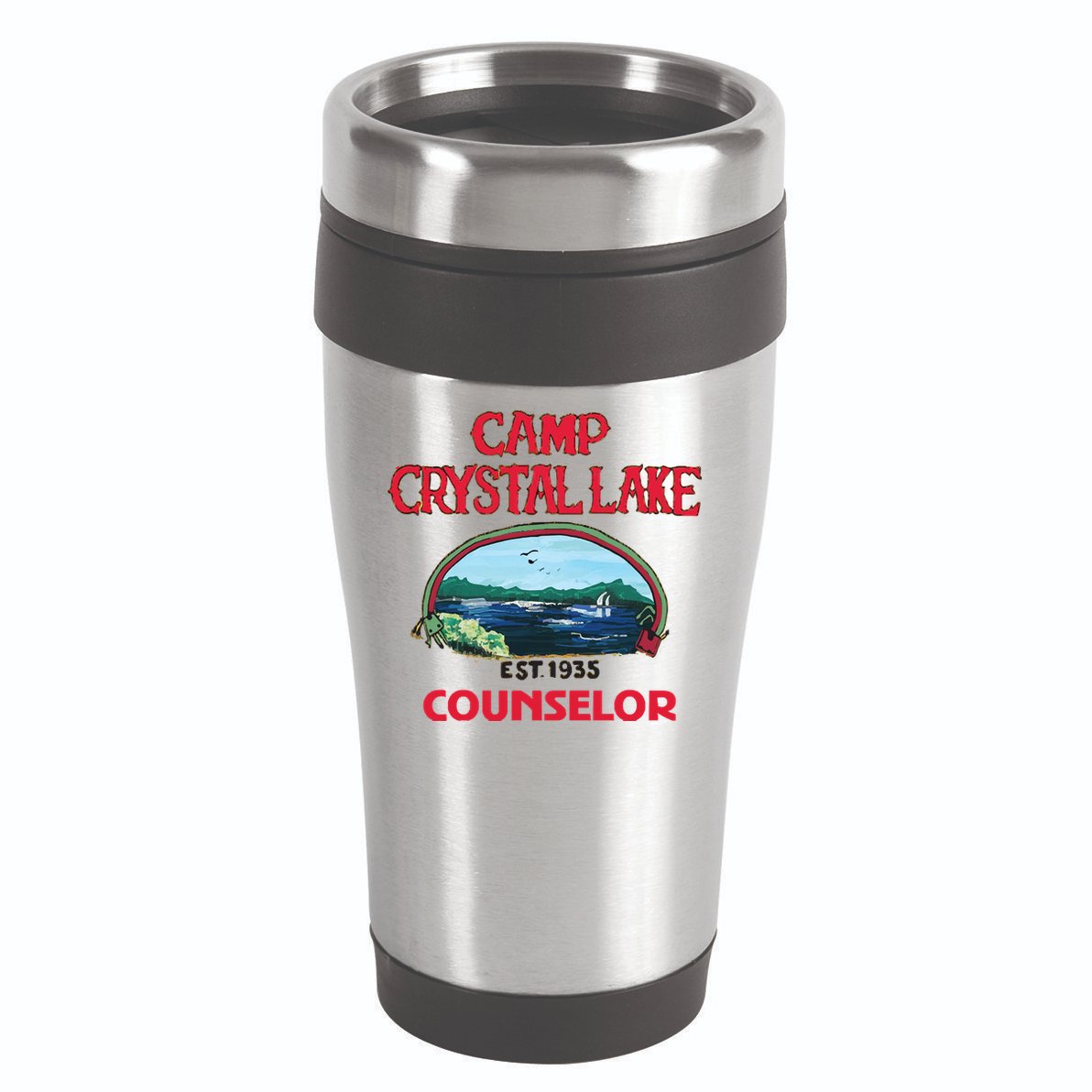 Camp Crystal Lake 16oz Travel Tumbler