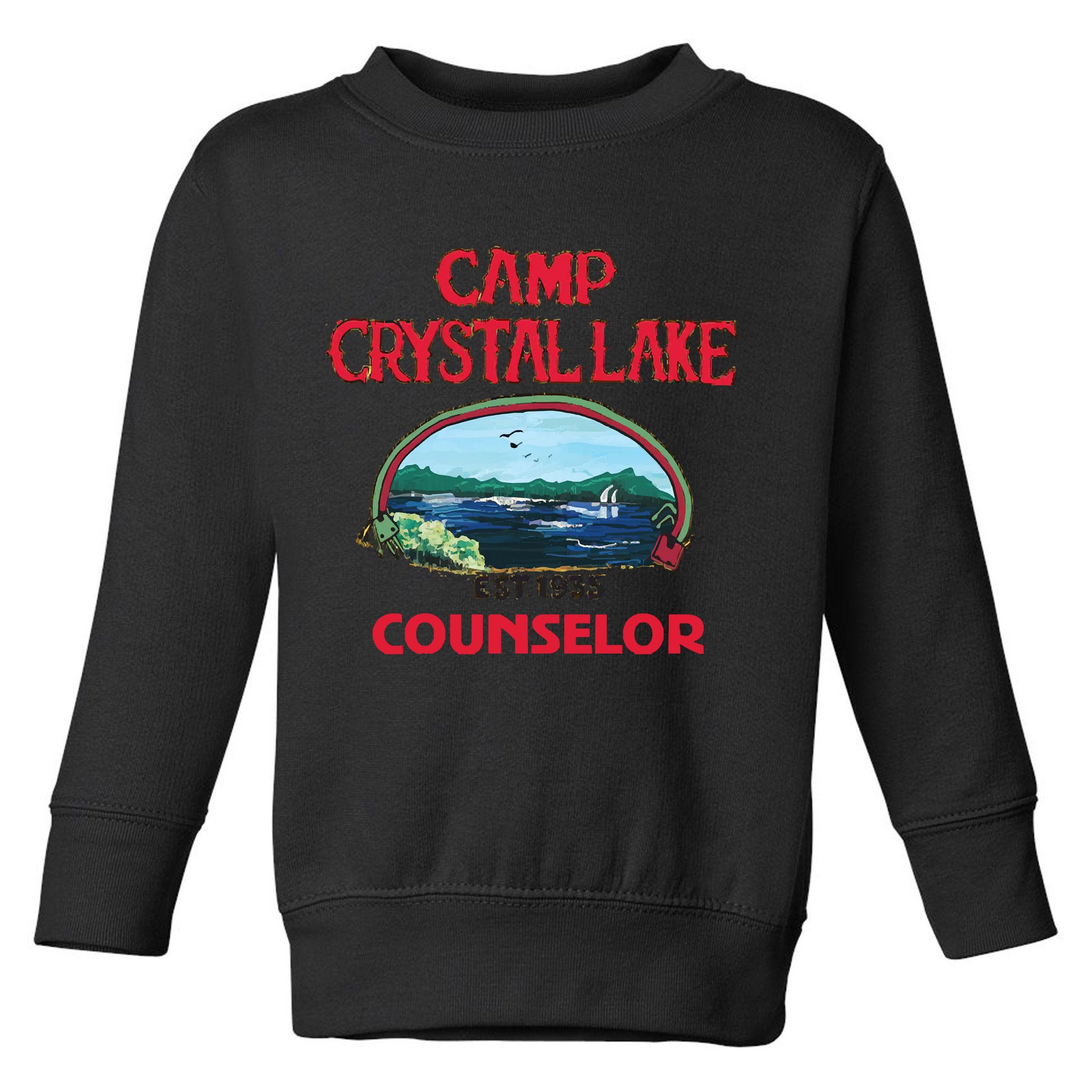 Camp Crystal Lake Toddler Sweatshirt