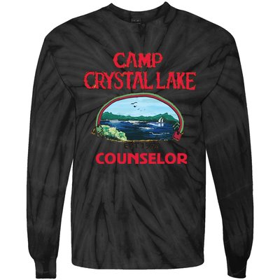 Camp Crystal Lake Tie-Dye Long Sleeve Shirt