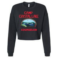 Camp Crystal Lake Cropped Pullover Crew