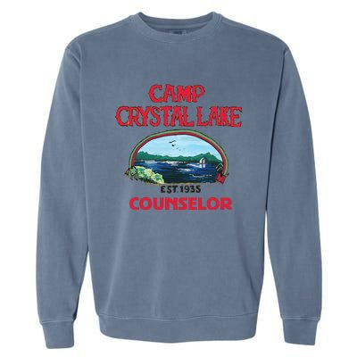 Camp Crystal Lake Garment-Dyed Sweatshirt