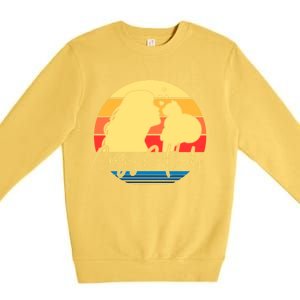 Crazy Cat Lady Gift Premium Crewneck Sweatshirt