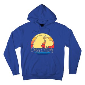 Crazy Cat Lady Gift Hoodie