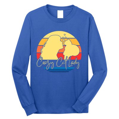 Crazy Cat Lady Gift Long Sleeve Shirt