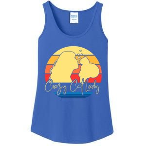 Crazy Cat Lady Gift Ladies Essential Tank