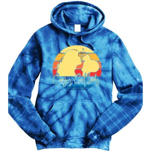 Crazy Cat Lady Gift Tie Dye Hoodie