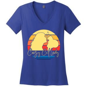 Crazy Cat Lady Gift Women's V-Neck T-Shirt