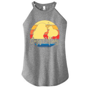 Crazy Cat Lady Gift Women's Perfect Tri Rocker Tank