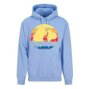 Crazy Cat Lady Gift Unisex Surf Hoodie