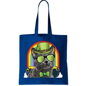 Chartreux Cat Leprechaun Funny St Patricks Day Cute Gift Tote Bag