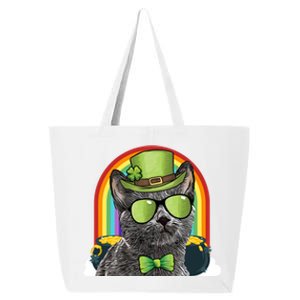 Chartreux Cat Leprechaun Funny St Patricks Day Cute Gift 25L Jumbo Tote