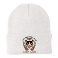 Childless Cat Ladies Against Fascism Knit Cap Winter Beanie