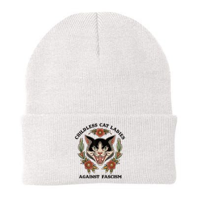 Childless Cat Ladies Against Fascism Knit Cap Winter Beanie