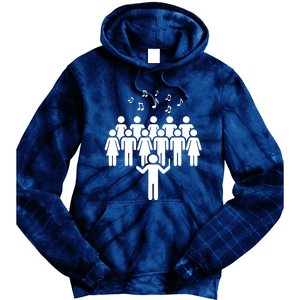 Choir Choir Lover Sing Lover Tie Dye Hoodie