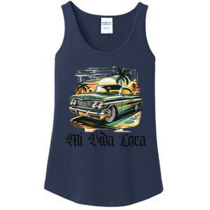 Chicano Culture Lowriders Classic Mi Vida Loca Lowrider Ladies Essential Tank